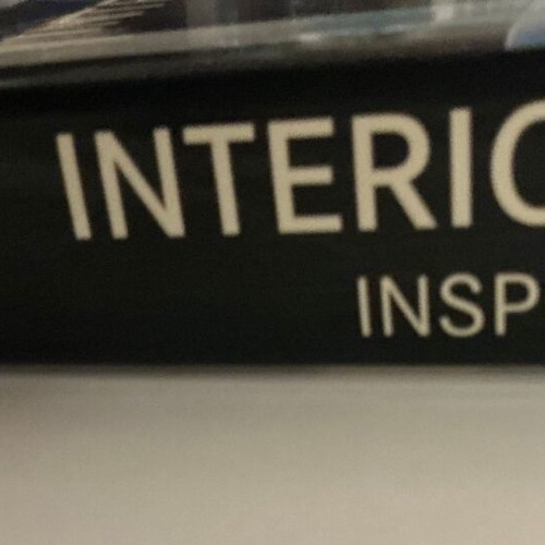 Interior Design Inspiration 1 book used, arts
