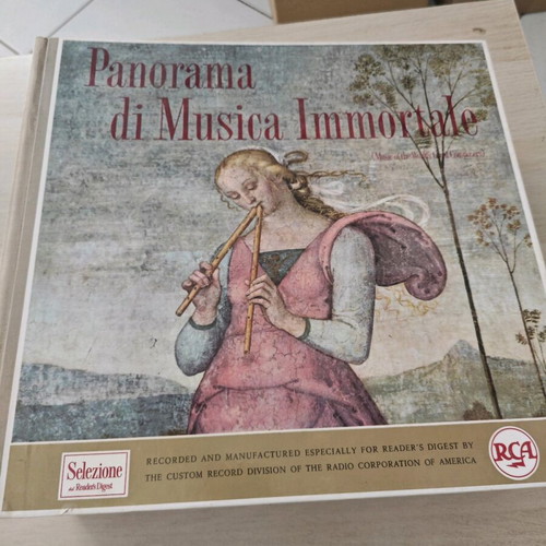 Panorama Di Musica Immortale box set 12 x vinyl LP classical