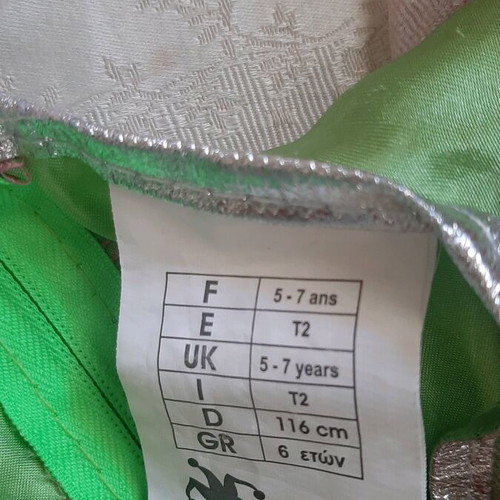 Fairy costume used for ages 5-7