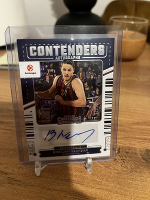 Panini Contenders Euroleague 2025-2026 Bostjan Nachbar Auto Like New Numbered 99