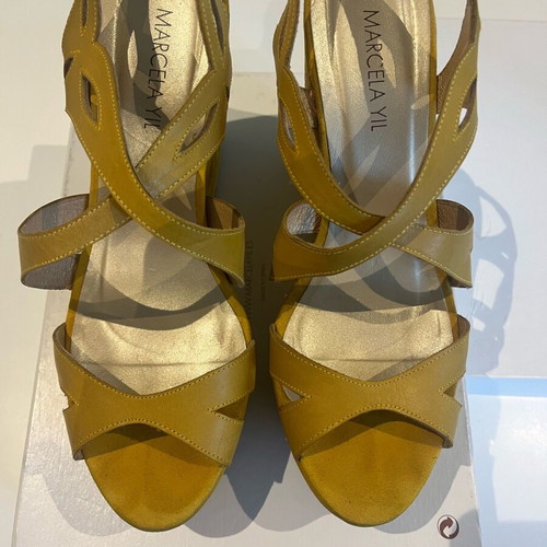 Marcela Yil yellow platforms No 40