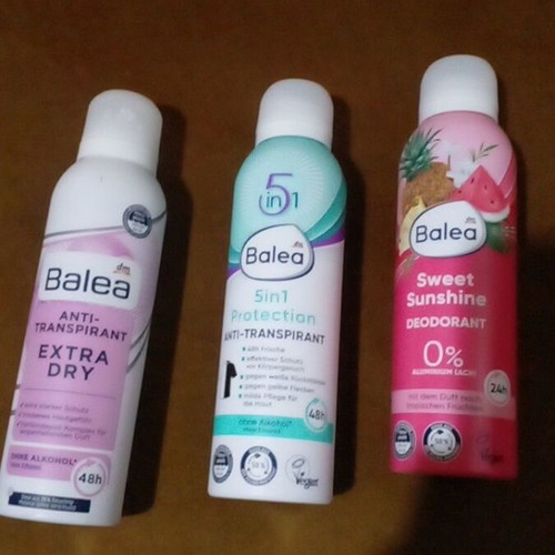 Balea deodorants set new, 3 pieces, 200ml each