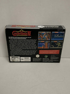 Super Castlevania IV Super Nintendo game used, PAL German edition