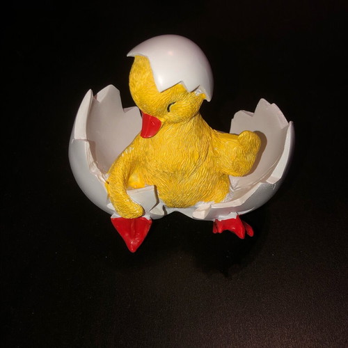 Duck and Egg Decoration made of Resin new