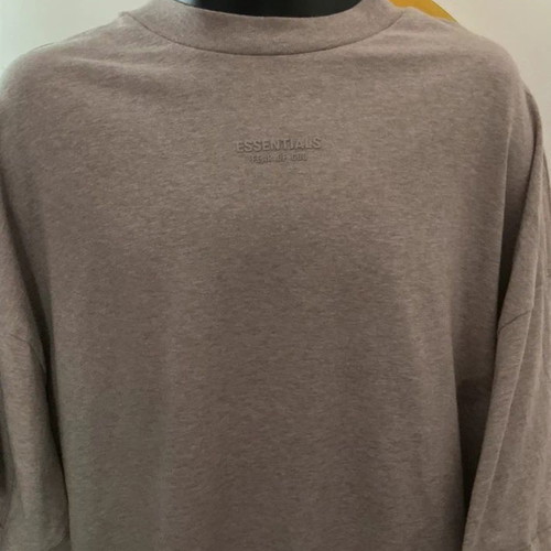 Fear of God Essentials Beige T-Shirt Large like new, oversized fit
