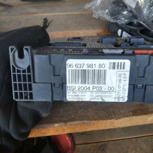 BSI module Peugeot 308 1.6 HDI 90 horsepower used