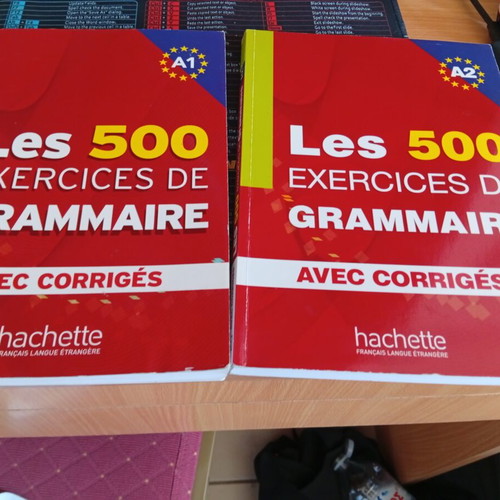 Édito A1 French language learning books and exercise notebooks