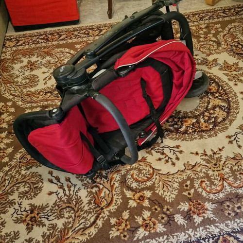 Stroller set with port bebe and bassinet used, 3 pieces