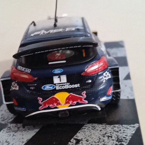 Ford Fiesta WRC collectible miniature car like new