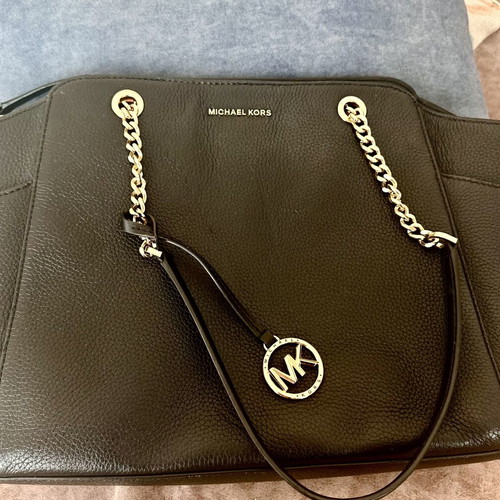 Michael Kors Jacquelyn Medium Pebbled Leather Tote Bag