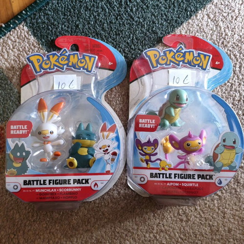 Pokemon Battle Figure Pack New