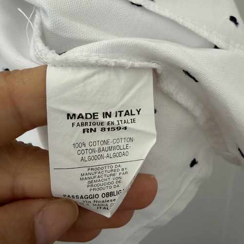 Naracamicie sleeveless shirt with dots size small like new