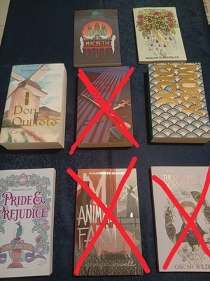Ultimate book bundle with Don Quixote, Moby Dick, Pride and Prejudice, Romeo and Juliet, Macbeth