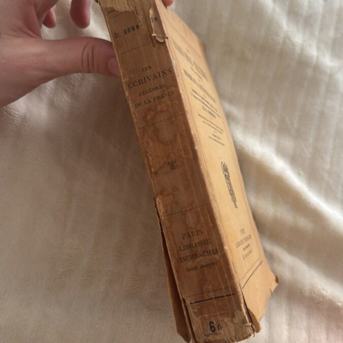 Histoire de la littérature française vintage book used