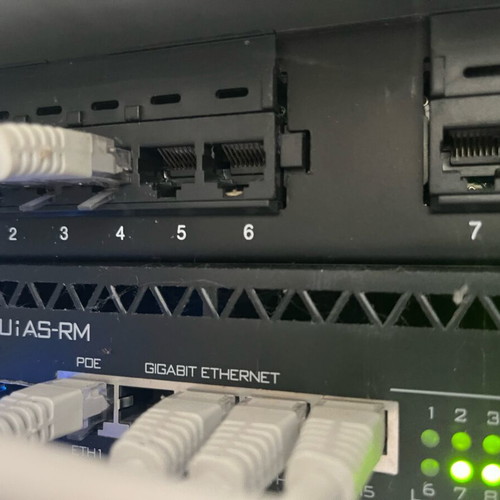 MikroTik RB2011UiAS-RM rack router used
