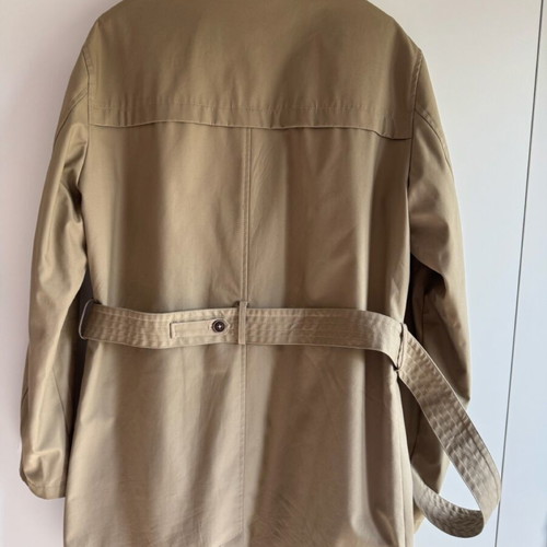 Alcott men's beige trench coat like new, size L