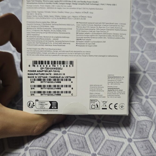 Samsung 25W charger new, original