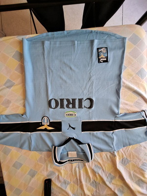 Lazio αυθεντική ποδοσφαιρική retro φανέλα σαν καινούργια
