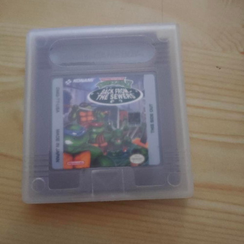 Teenage Mutant Ninja Turtles II Back From The Sewers Game Boy Color like new