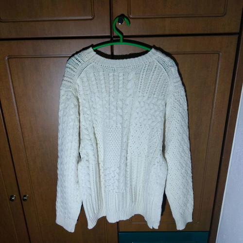 Mango wool sweater new size L beige