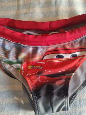 Disney Pixar Cars McQueen Kids Swimwear like new, age 5-6