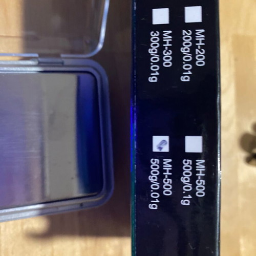 Precision scale 500gr MH Series like new