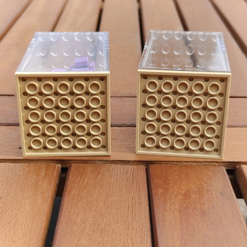 Minecraft LEGO minifigures in display box