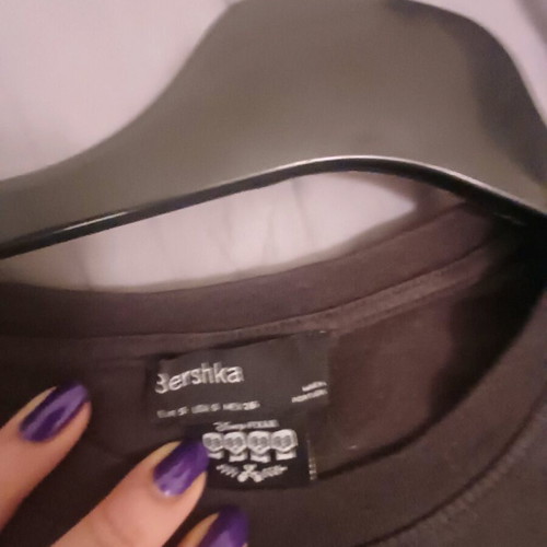 Bershka Coco T-shirt new, gray, size S
