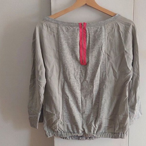 Bershka spring blouse with pink iridescent sequins, size M