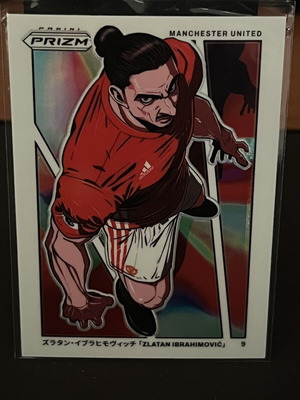 Panini Prizm Zlatan Ibrahimovic Manga κάρτα καινούργια, γνήσια