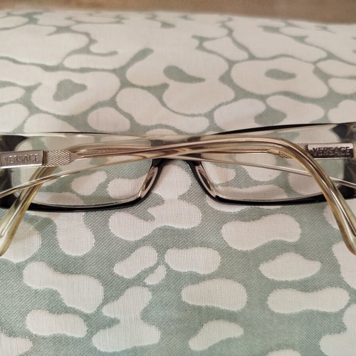 Versace women's eyeglass frame MOD. 3022, like new, black