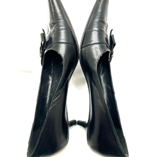 Dolce & Gabbana black and white mid heels used