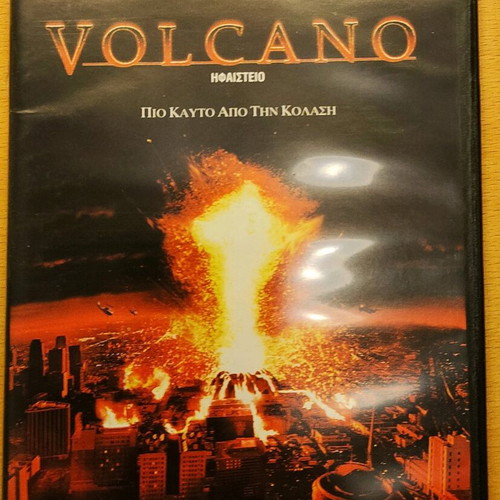 Volcano DVD used, action and thriller with subtitles