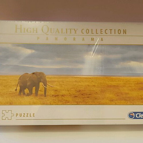Clementoni Panorama Elephant Puzzle new, 1000 pieces