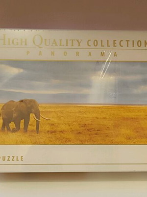 Clementoni Panorama Elephant Puzzle new, 1000 pieces
