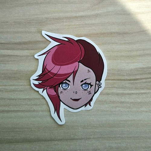 League of Legends Arcane Vi handmade sticker made to order