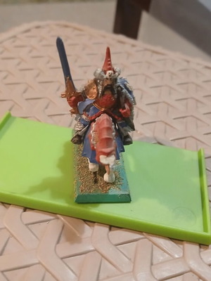 Warhammer Empire Elector Count Ostland figure with horse, like new