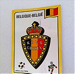  Εθνική Βελγίου (325) ITALIA '90 Panini  Χαρτάκι / Αυτοκόλλητο.