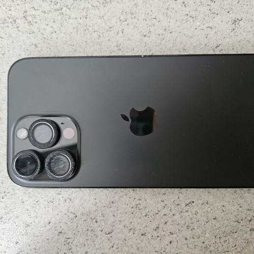 iPhone 14 Pro Max 128GB black like new with screen and camera glass