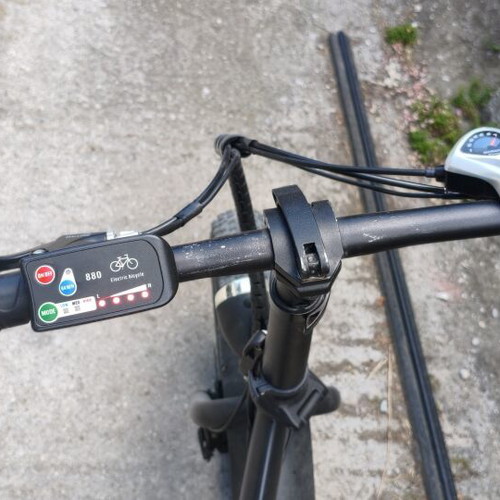 Electric Folding Fat Bike used, 7-speed Shimano, 250W motor