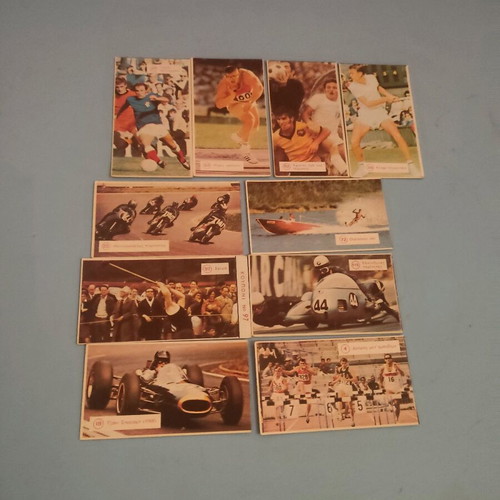 Ion Athlitorama collectible cards used, pack of 10