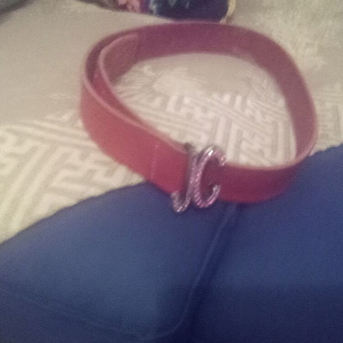 Just Cavalli authentic belt, pink fuchsia, size 100