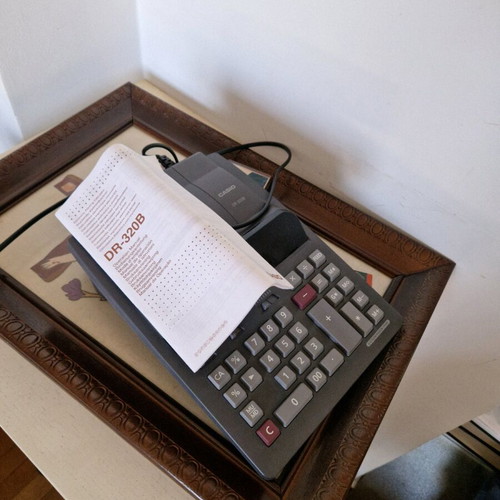 Casio DR320 calculator like new