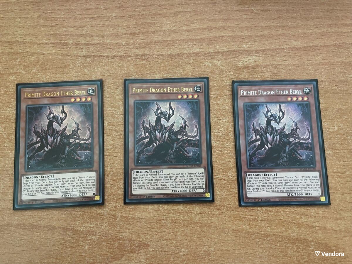 Yu-Gi-Oh! Primite deck core cards new -  80,00 - Vendora.cy