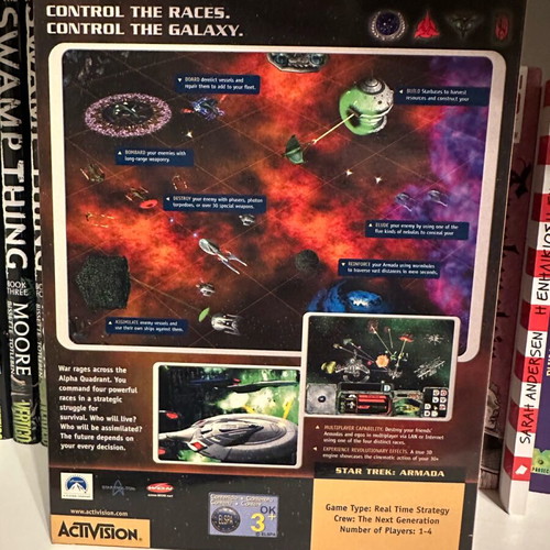 Star Trek Armada Big Box PC used, complete