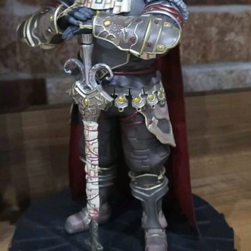 Zelda Twilight Princess statues new with strategy guide and ocarina