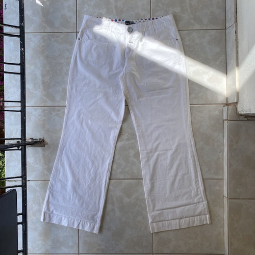 Toi&Moi white see-through pants like new