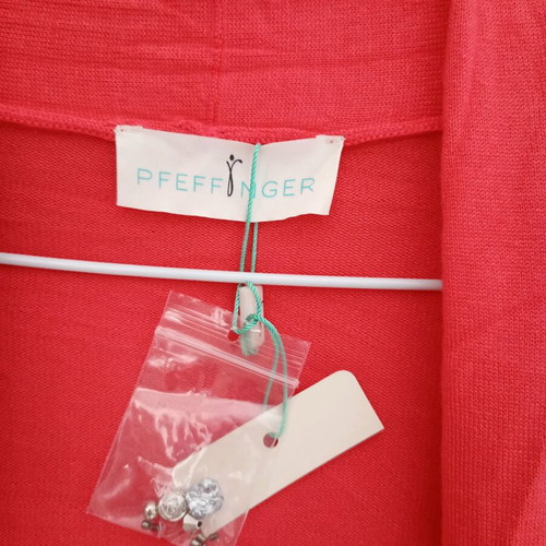 Red cardigan new, size L