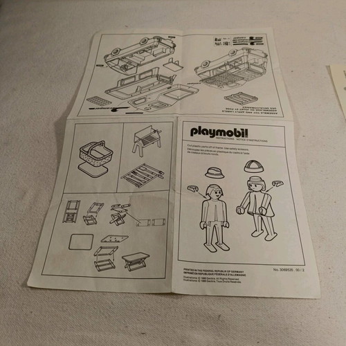 Playmobil manual vintage used
