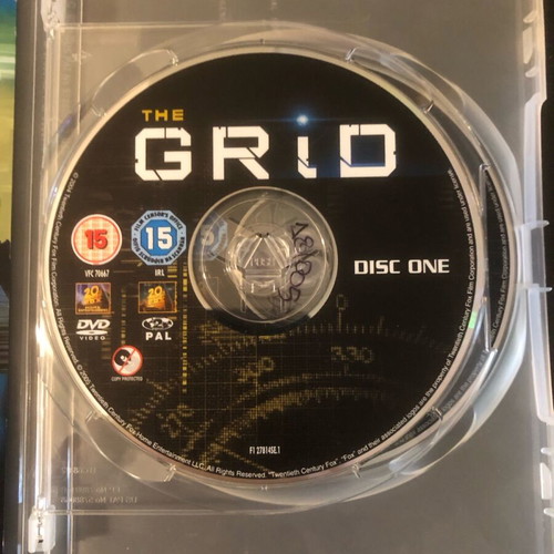DVD The Grid English series used, 2 discs without subtitles